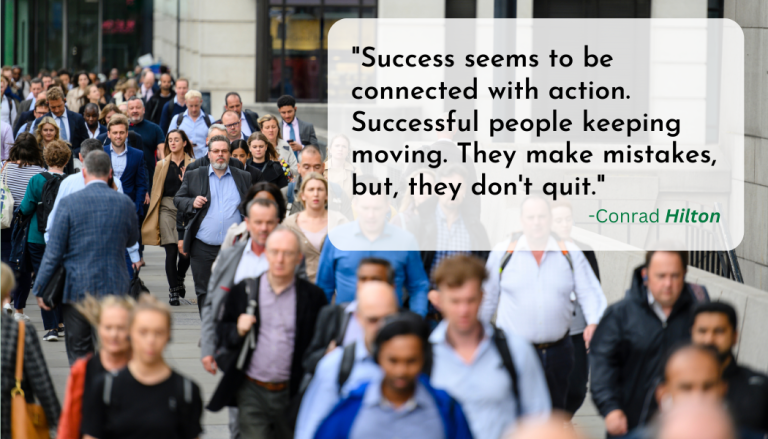 Success seems to be connected with action Conrad Hilton 1 768x439