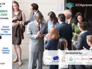 GTApreneurs June 24 Toronto Business Networking Event