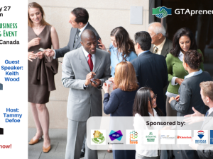 GTApreneurs May 27 Toronto Business Networking Event