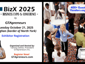 BizX 2025 Business Expo & Conference by GTApreneurs - EXHIBITOR REGISTRATION