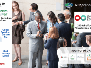 GTApreneurs July 29 Toronto Business Networking Event for website