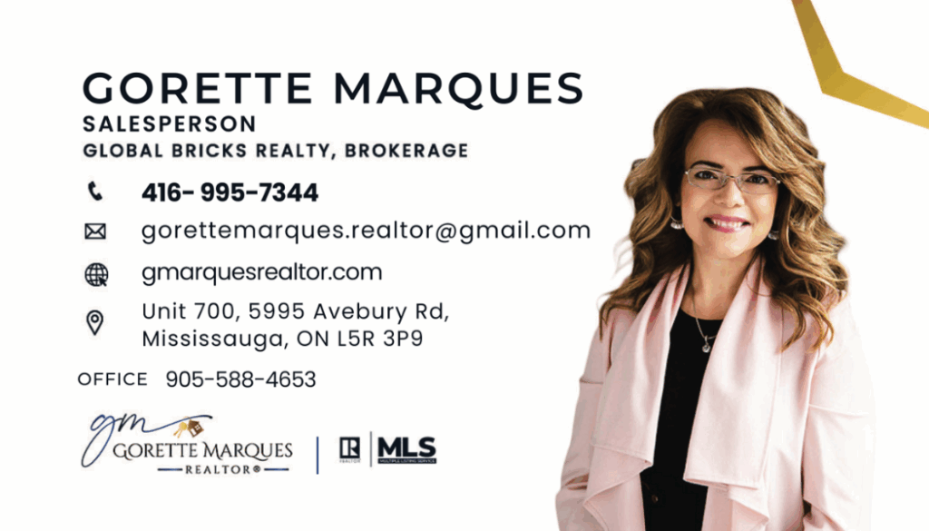 Gorette Marques, Real Estate Professional business card