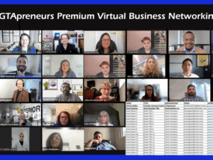 GTApreneurs Dec 10 Premium Virtual Networking Event - Woo